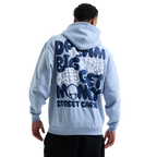 Sweat à capuche zippé Stüssy Stock Logo - Sweat à capuche homme bleu marine