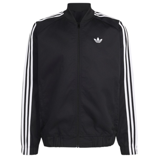 adidas Adicolor Classics Trefoil Hoodie- Black Men Track Tops