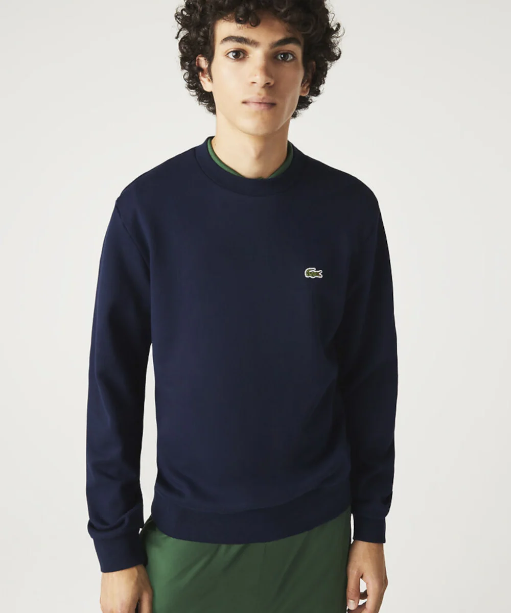Lacoste Classic Crewneck- Navy Men Sweater