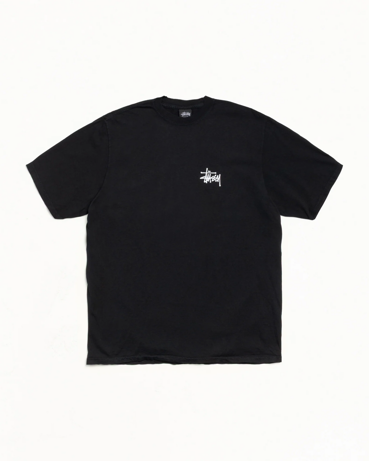 Stüssy Basic Logo T-Shirt - Black Mens shirt