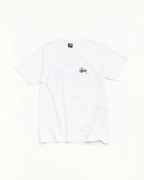 T-shirt Stüssy Basic Logo - Blanc pour homme