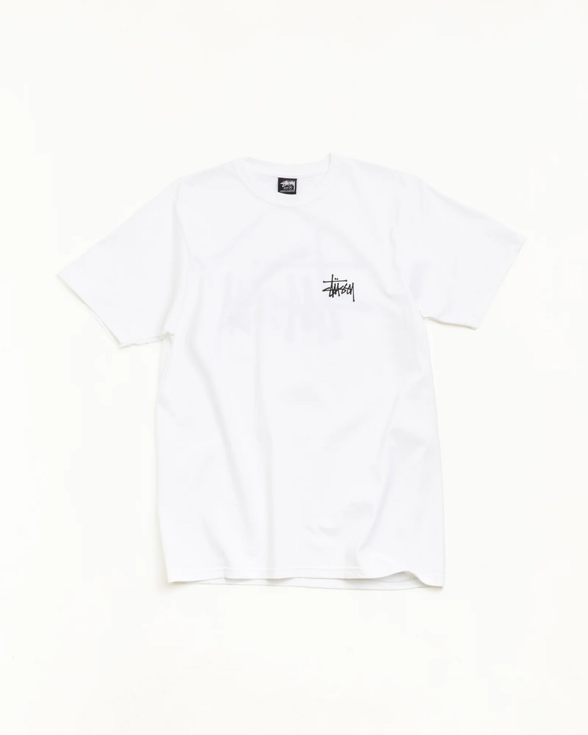 Stüssy Basic Logo T-Shirt- White Mens shirt
