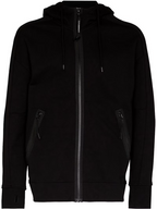 Sweat à capuche C.P. Company en molleton Diagonal Raised avec lunettes pour homme