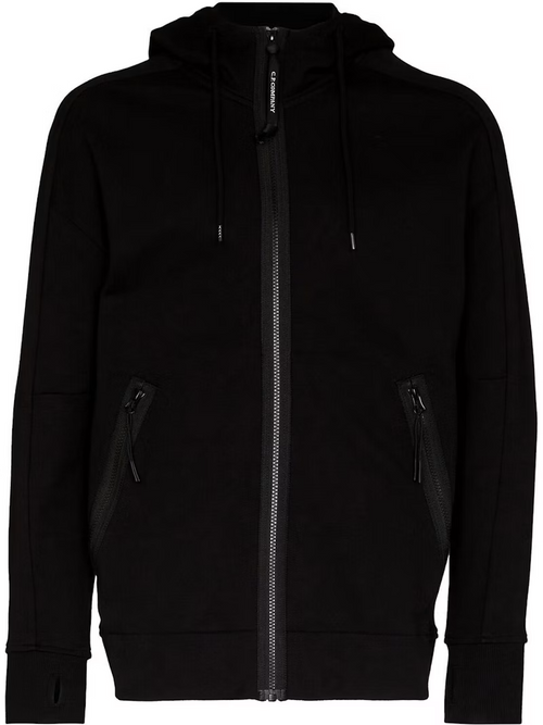 C.P. Company Diagonal Raised Fleece Goggle Hoodie Men Hoodies