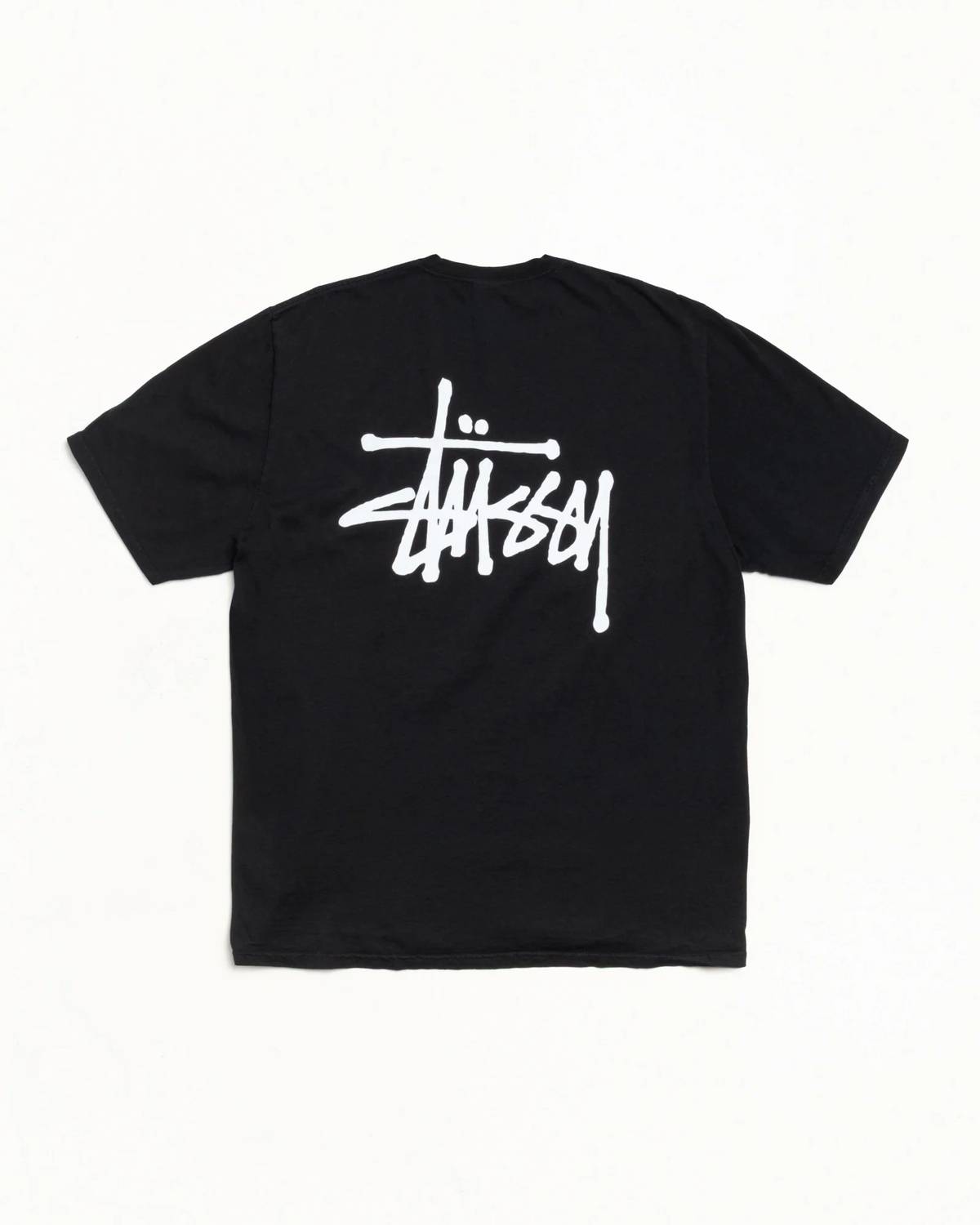 Stüssy Basic Logo T-Shirt - Black Mens shirt