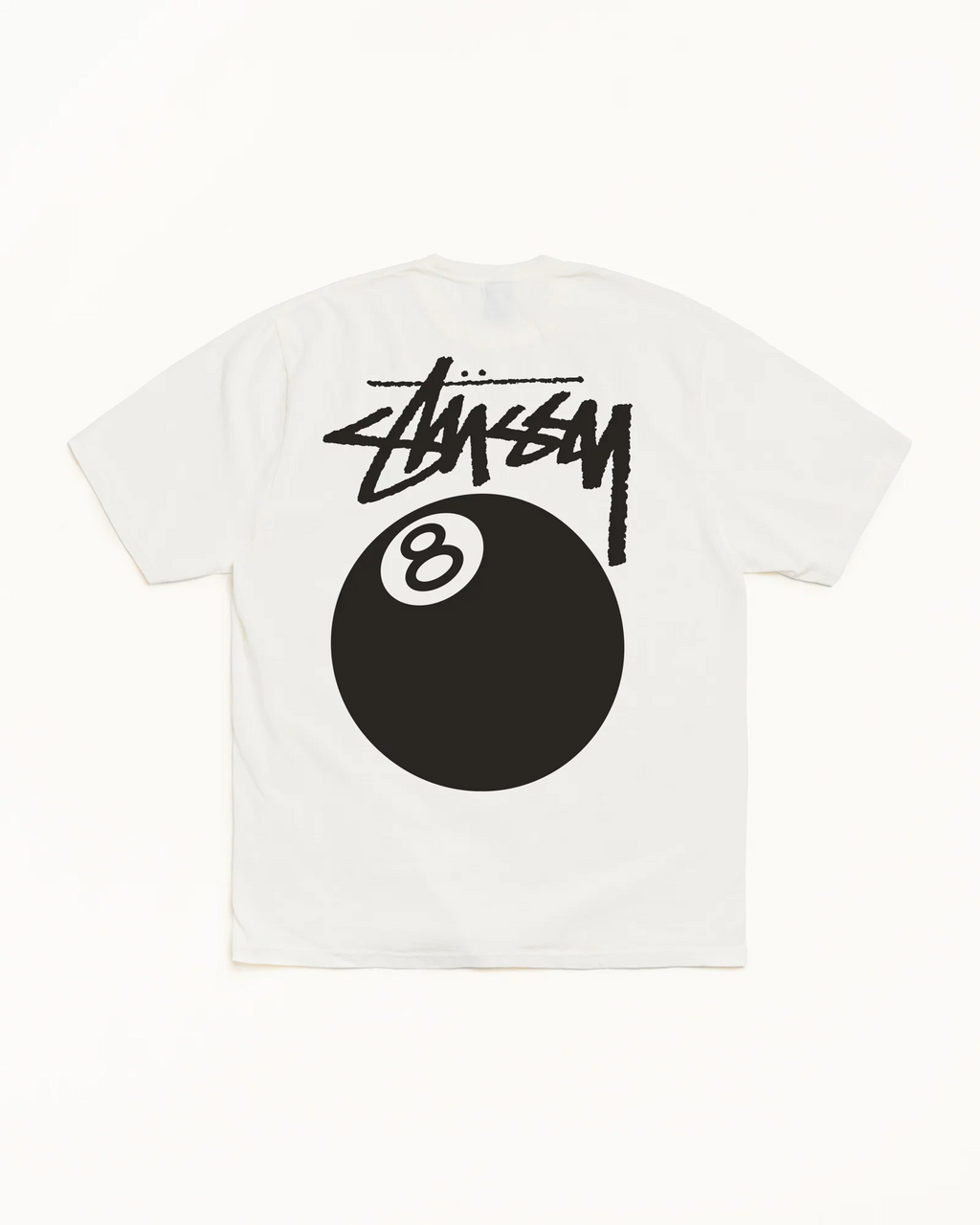 Stüssy Pigment Dyed 8 Ball T-Shirt - Natural Mens T-Shirt