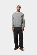 Sweat-shirt Carhartt WIP Chase - Sweat-shirt homme gris chiné