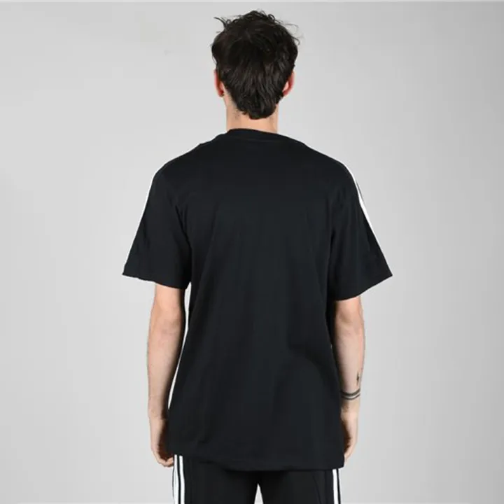 adidas Originals 3-Stripes T-Shirt- Black Mens T-Shirt