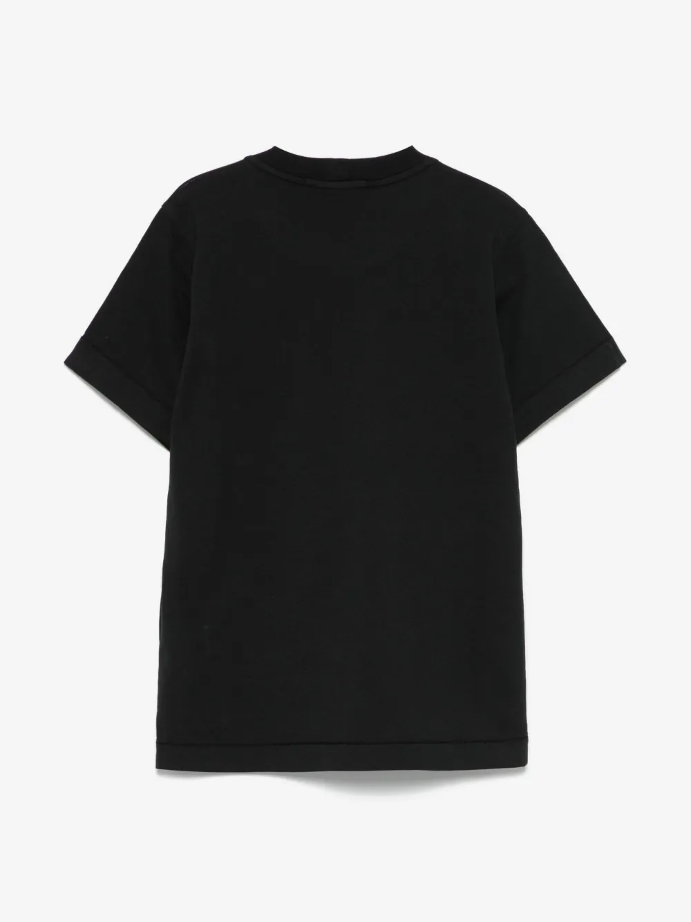 Stone Island Compass Patch T-Shirt - Black Mens  T-Shirt