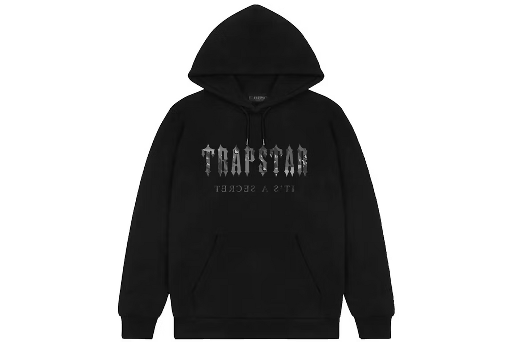Trapstar Decoded Hoodie- Black Men Hoodis
