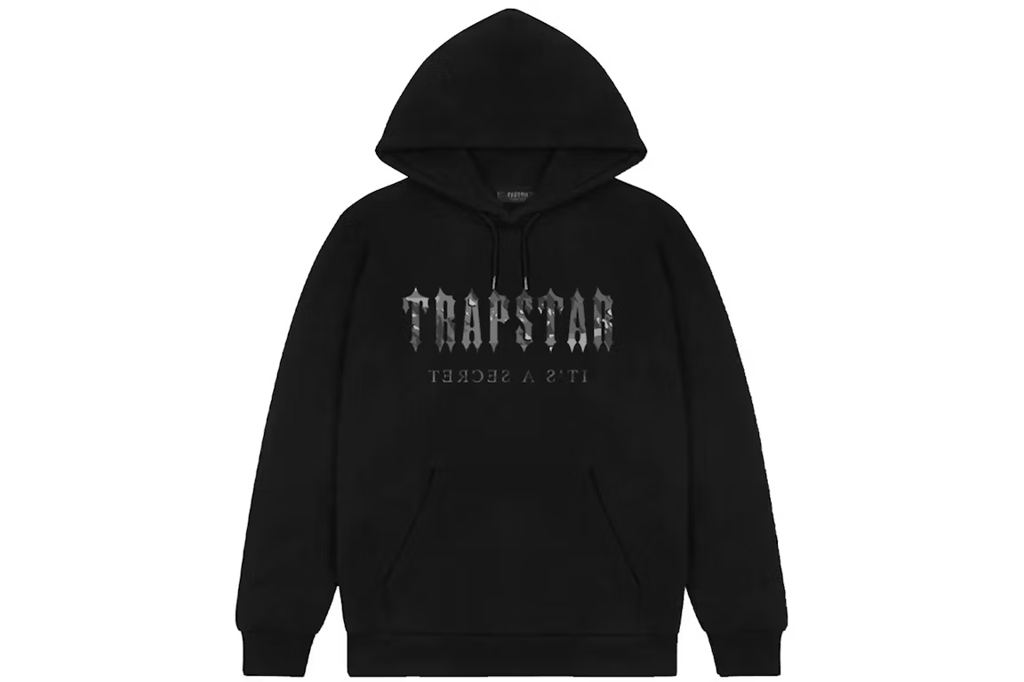 Trapstar Decoded Hoodie- Black Men Hoodis