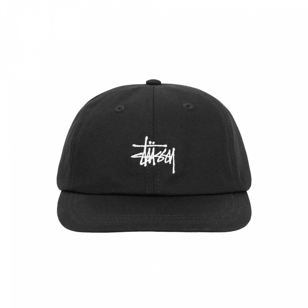 Stüssy Stock Low Pro Cap - Black Mens Cap