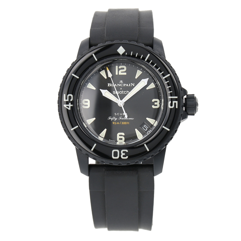 Blancpain x Swatch Bioceramic Scuba Fifty Fathoms - Ocean of Storms