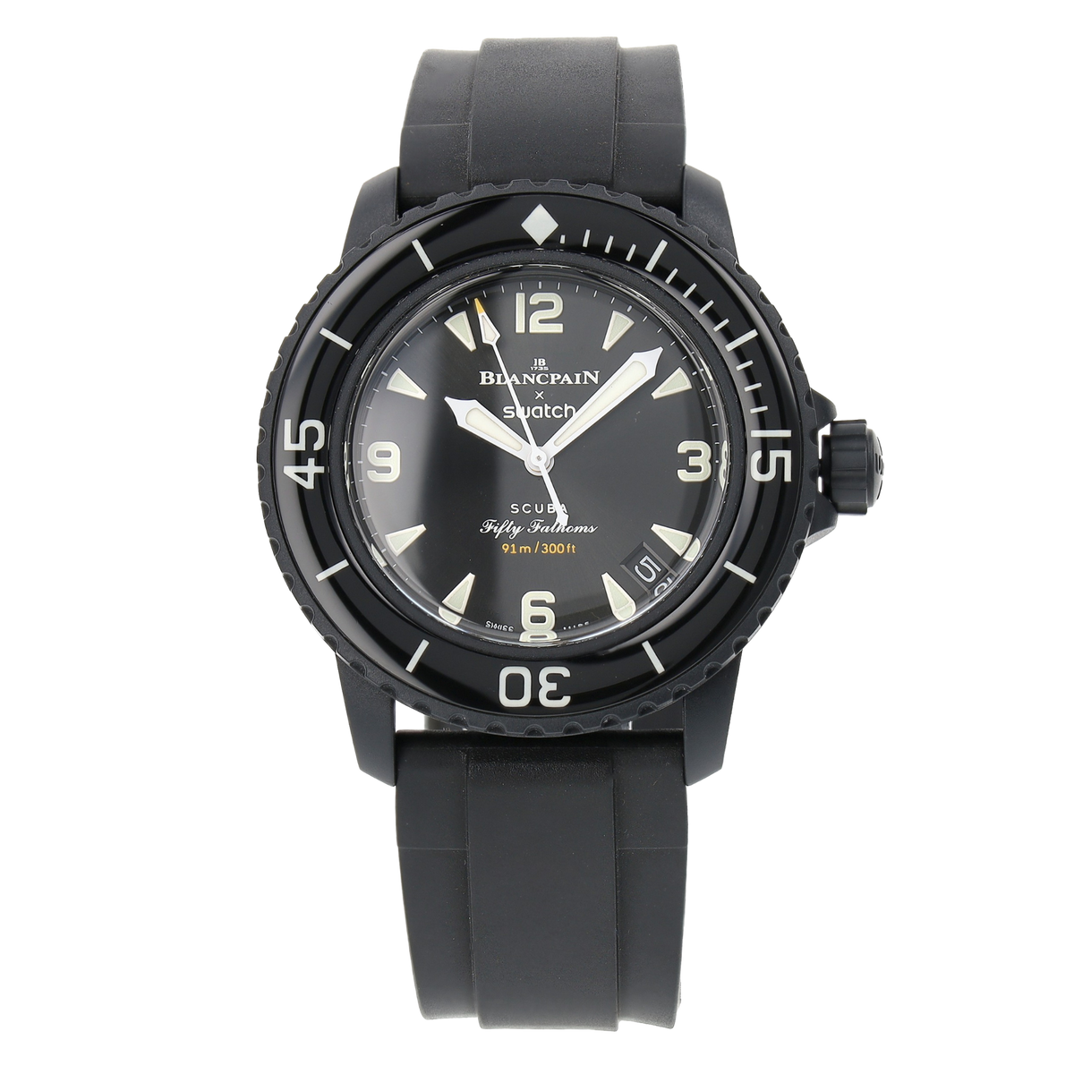 Blancpain x Swatch Bioceramic Scuba Fifty Fathoms - Ocean of Storms