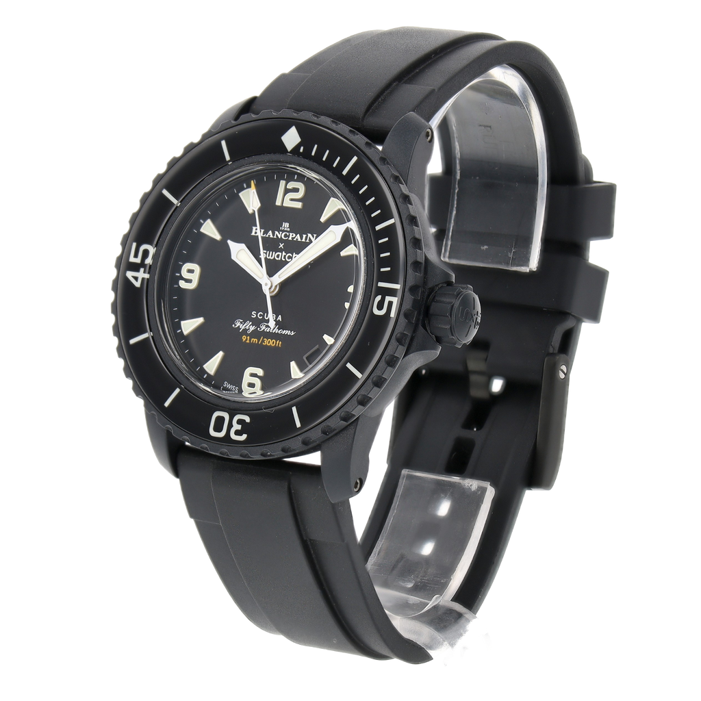 Blancpain x Swatch Bioceramic Scuba Fifty Fathoms - Ocean of Storms