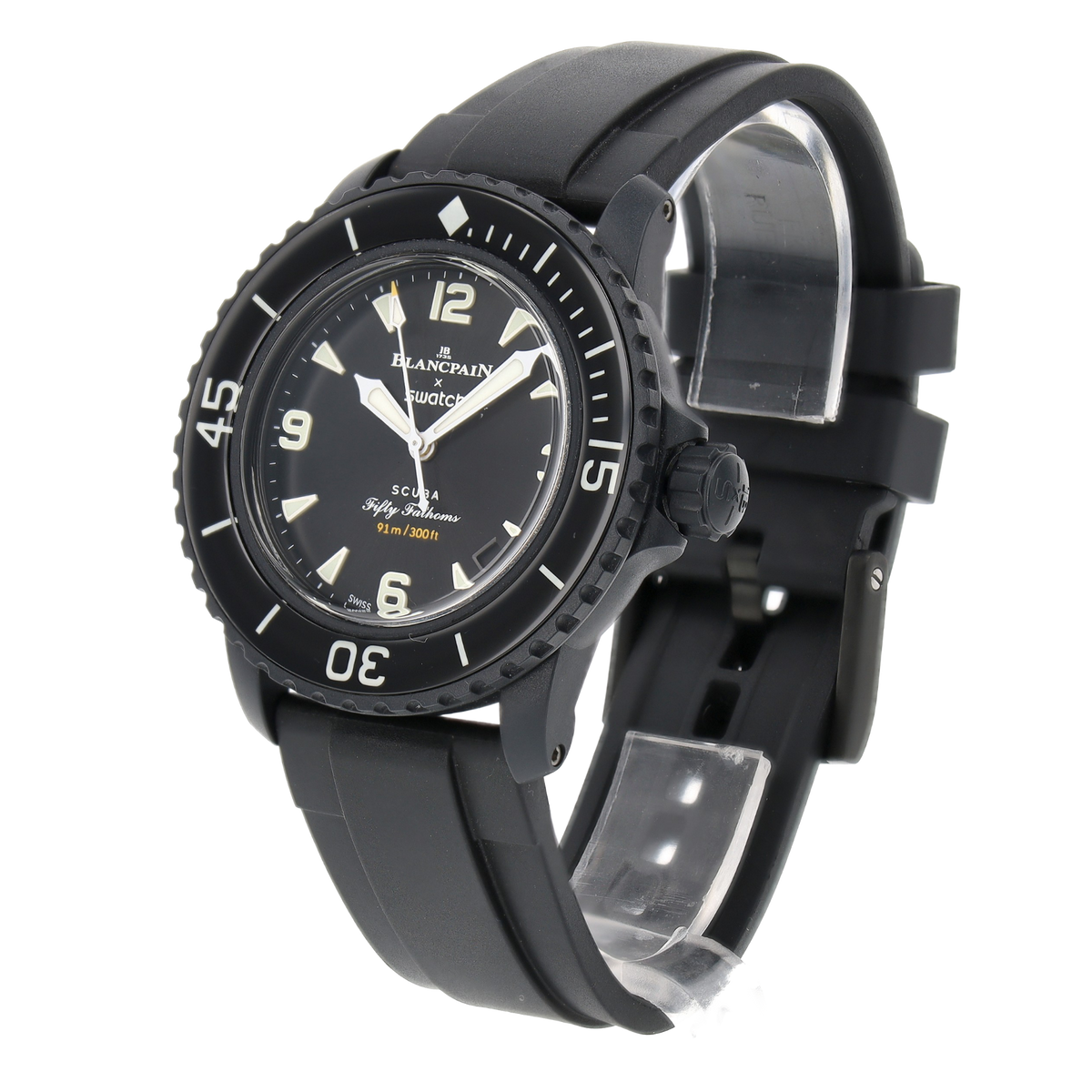 Blancpain x Swatch Bioceramic Scuba Fifty Fathoms - Ocean of Storms