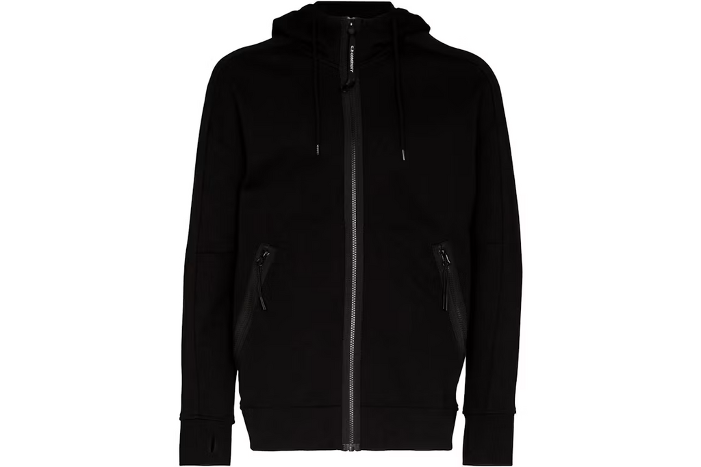 C.P. Company Diagonal Raised Fleece Goggle Hoodie Men Hoodies