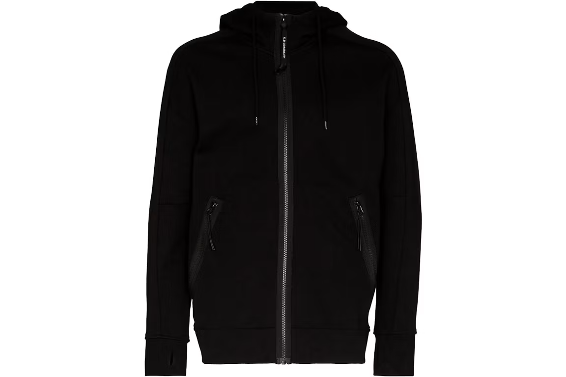 C.P. Company Diagonal Raised Fleece Goggle Hoodie Men Hoodies