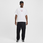 T-shirt épais Nike Solo Swoosh - T-shirt pour homme blanc
