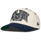 Casquette New Era E-Frame MLB New York Yankees unisexe à dos fermé, style trucker
