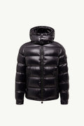 Moncler Maya Down Jacket — Glossy Black Man Clothing