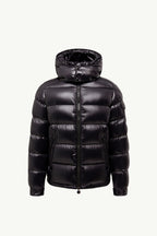 Doudoune Moncler Maya — Vêtement homme noir brillant