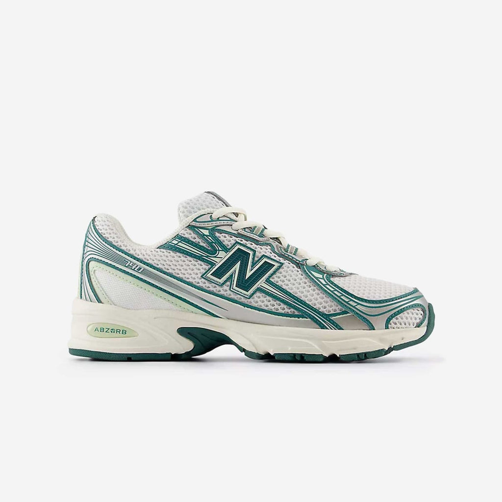 New Balance 740 - White / Marsh Green