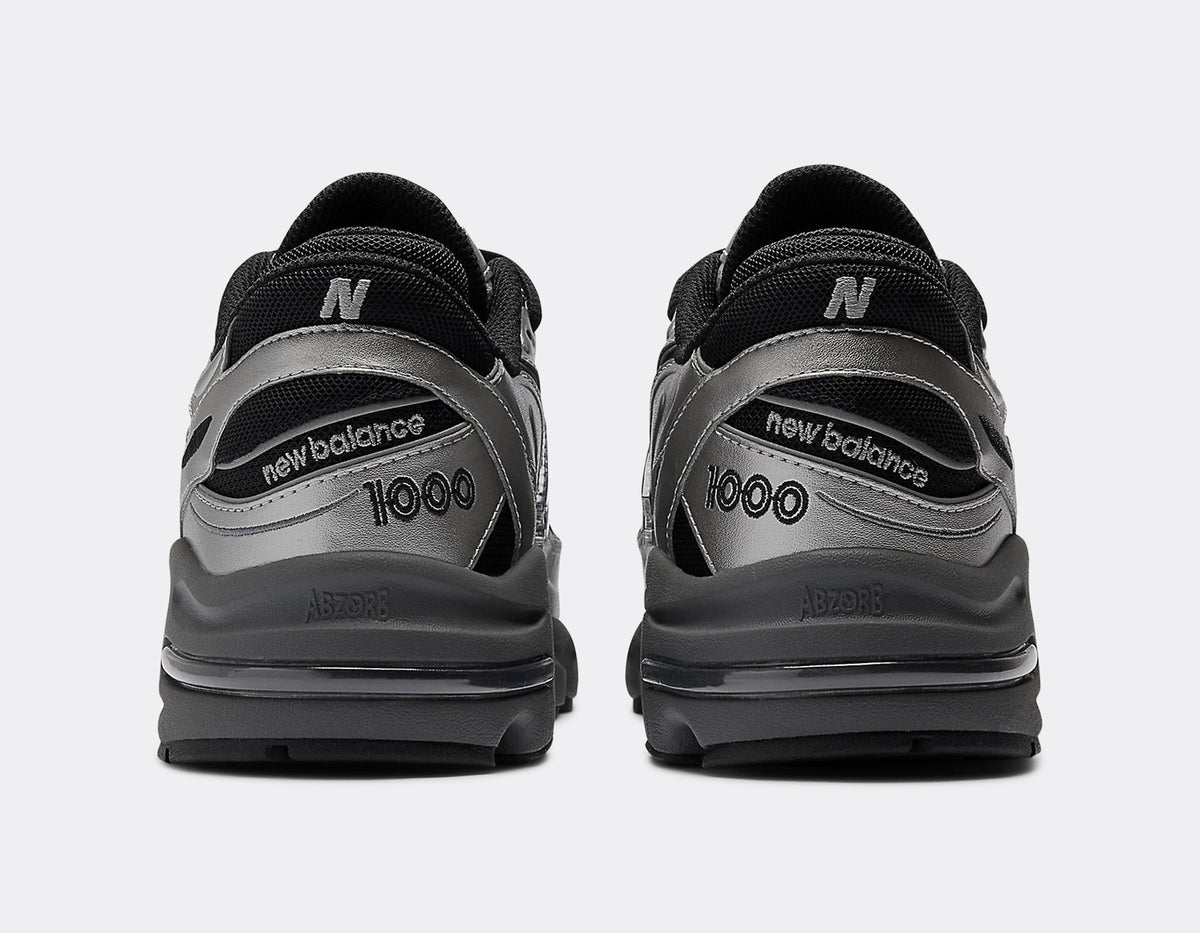 New Balance 1000 - Silver Metallic / Black