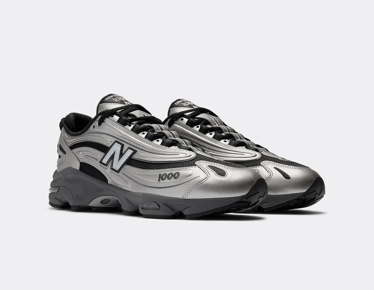 New Balance 1000 - Silver Metallic / Black