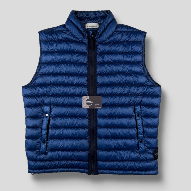 Stone Island Garment Dyed Down Vest Man Clothing
