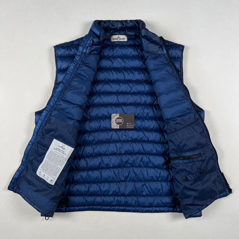 Stone Island Garment Dyed Down Vest Man Clothing